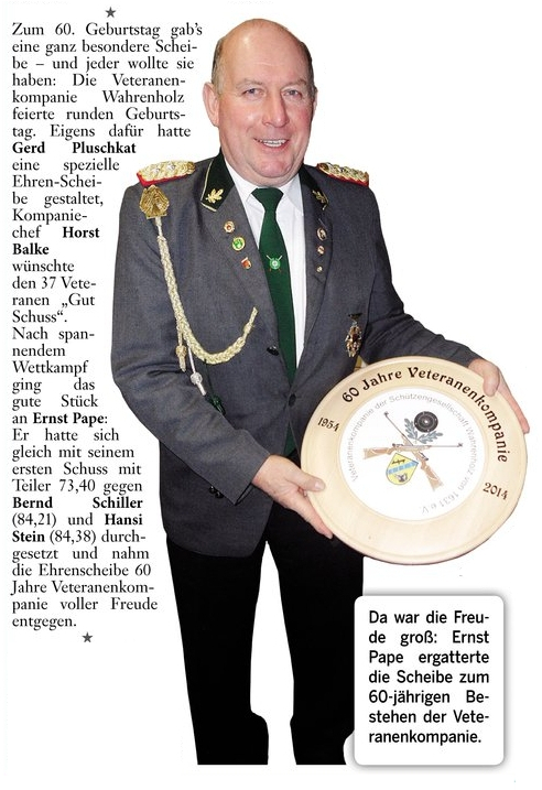Bericht der Aller-Zeitung vom 5.12.2014 Seite 14